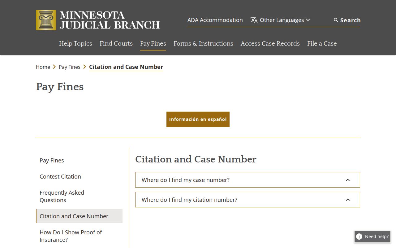 Cook County traffic ticket CR and VB case number explanation